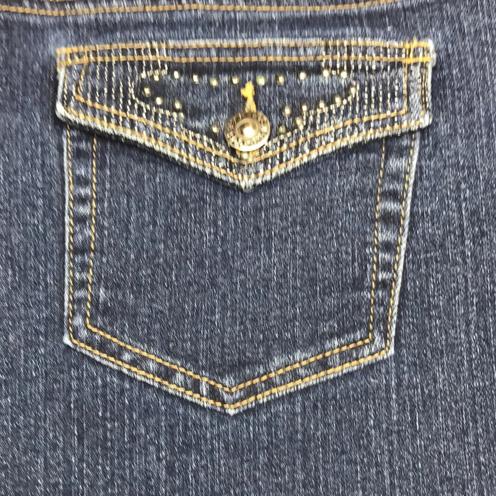 VINTAGE COS JEANS SIZE 12P STRAIGHT CUT ⭐️ - Picture 6 of 9